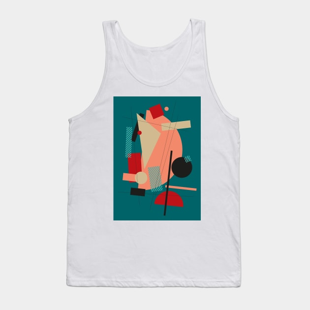 Abstract#126 Tank Top by process22